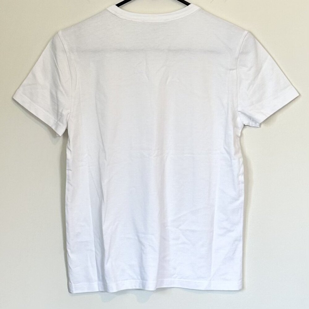 NWT Madewell Cotton Perfect Crewneck Tee in Eyelet White - Size: XXS - Picture 6 of 10